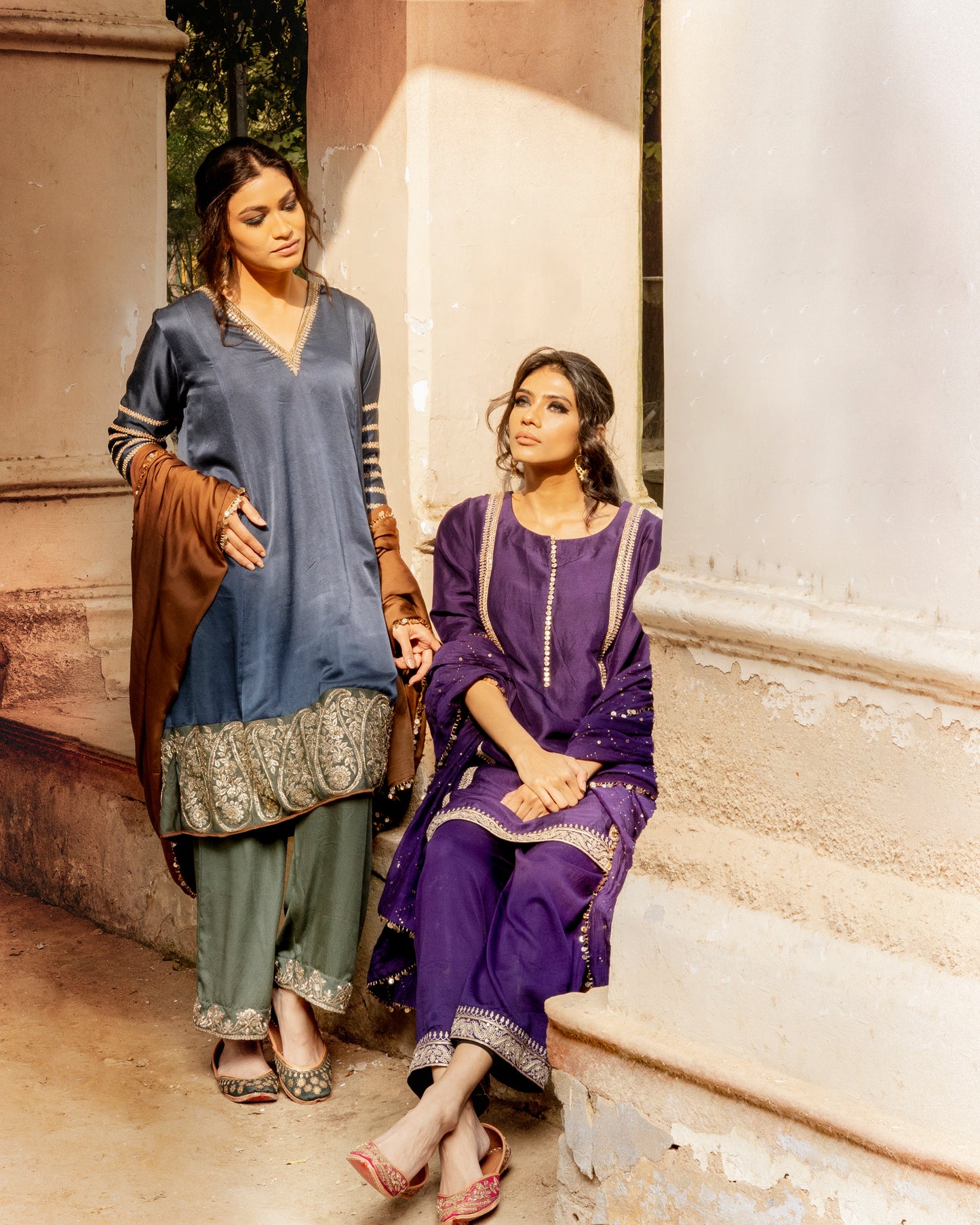 Purple Short Pakistani