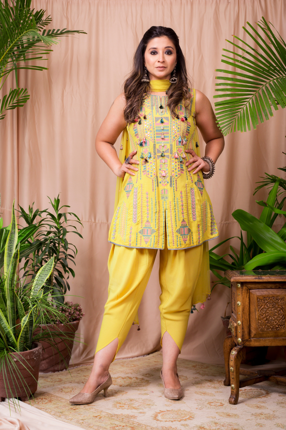 Dhoti kurta sales design for girl