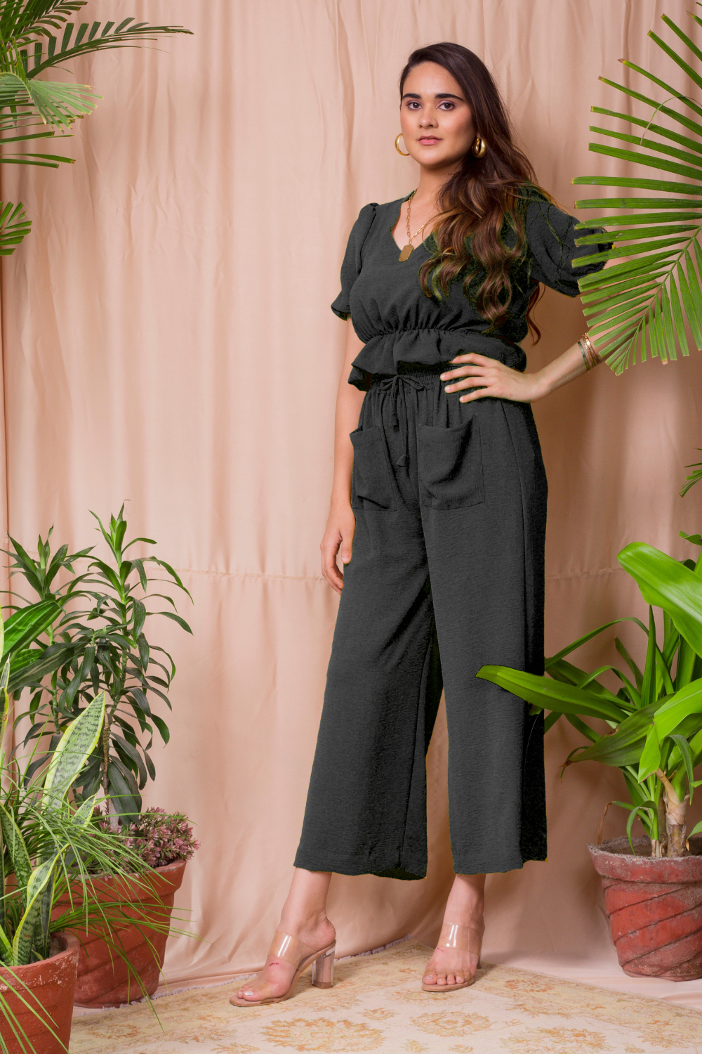 Fursat Style 03 (Crop Top Pocket Pants)