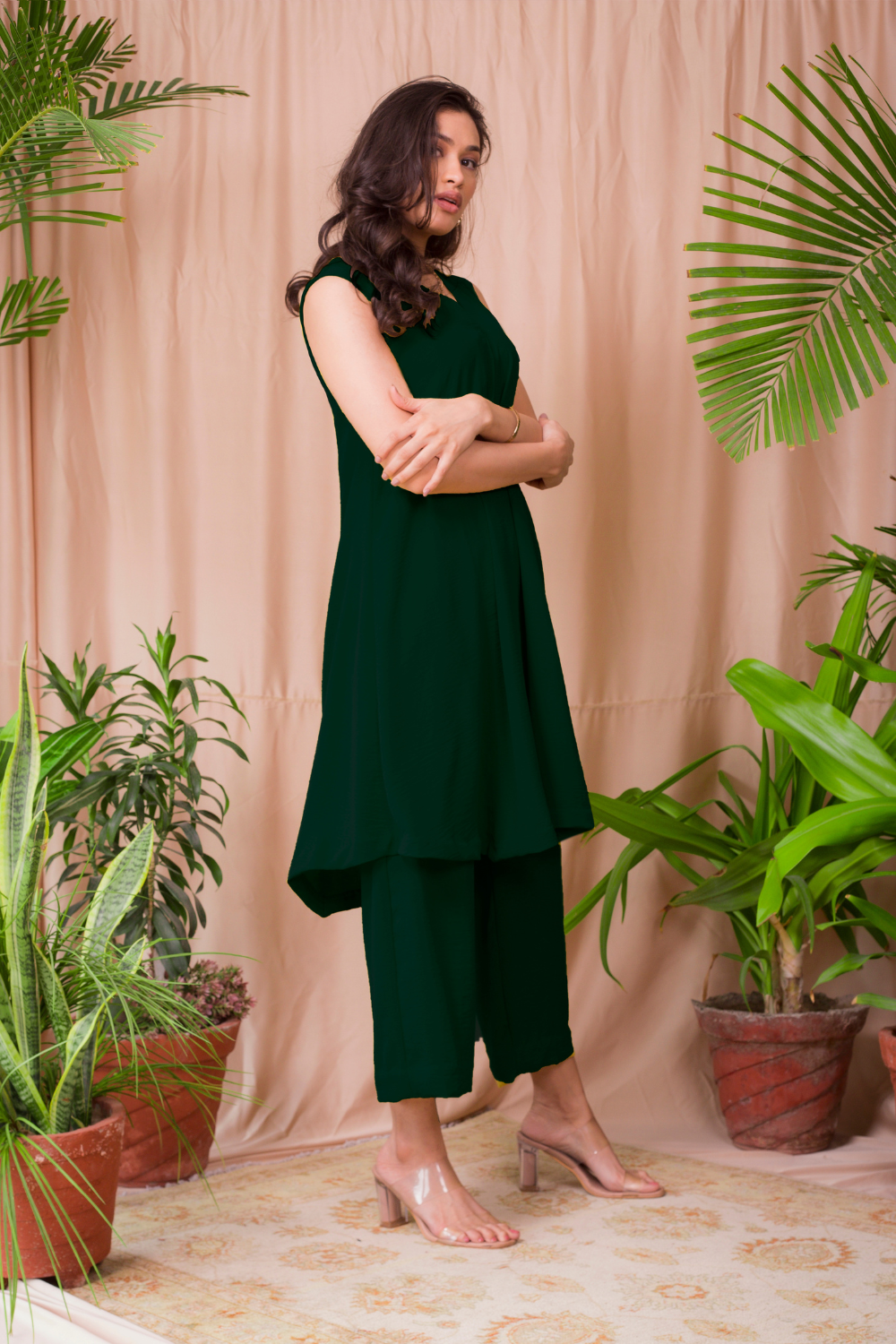 Fursat Style 02 (Box Pleate Kurta Pant)