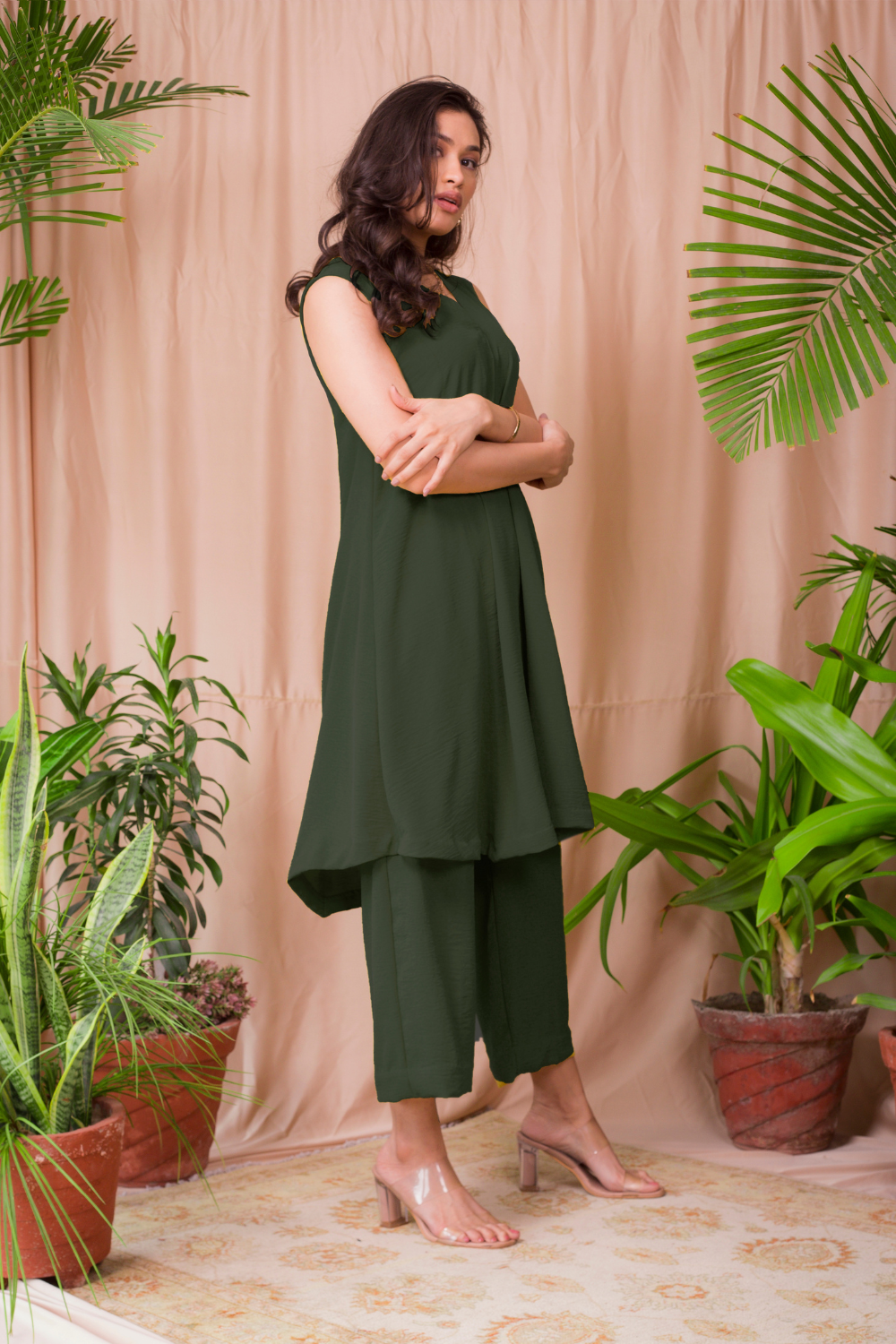 Fursat Style 02 (Box Pleate Kurta Pant)