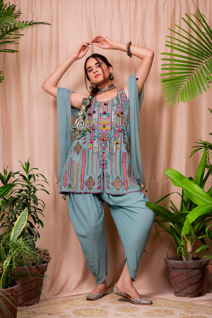 Boho Style 01 (Dhoti Kurta Set)