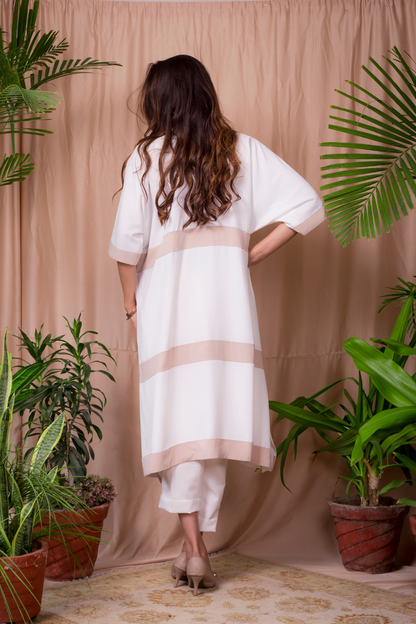 Fursat Style 07 (Stripe Kaftan With Pants)