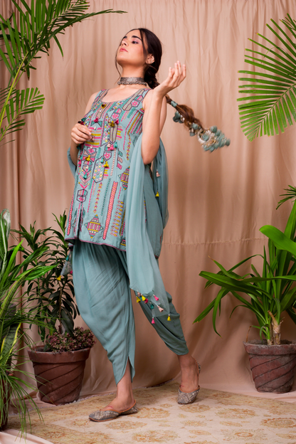 Boho Style 01 (Dhoti Kurta Set)