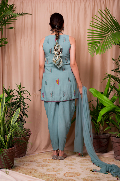 Boho Style 01 (Dhoti Kurta Set)